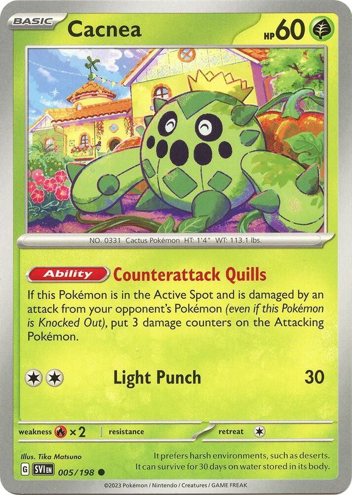 Cacnea - 005/198 card image