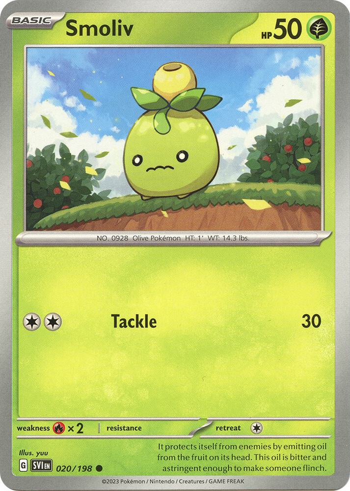 Smoliv - 020/198 card image