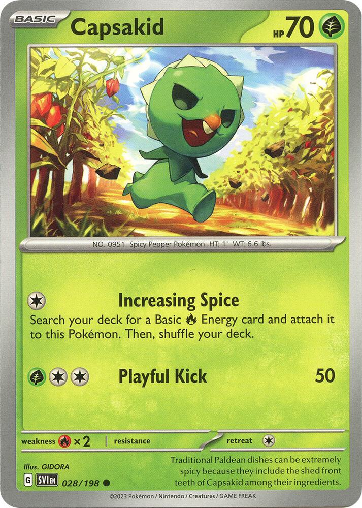 Capsakid - 028/198 card image