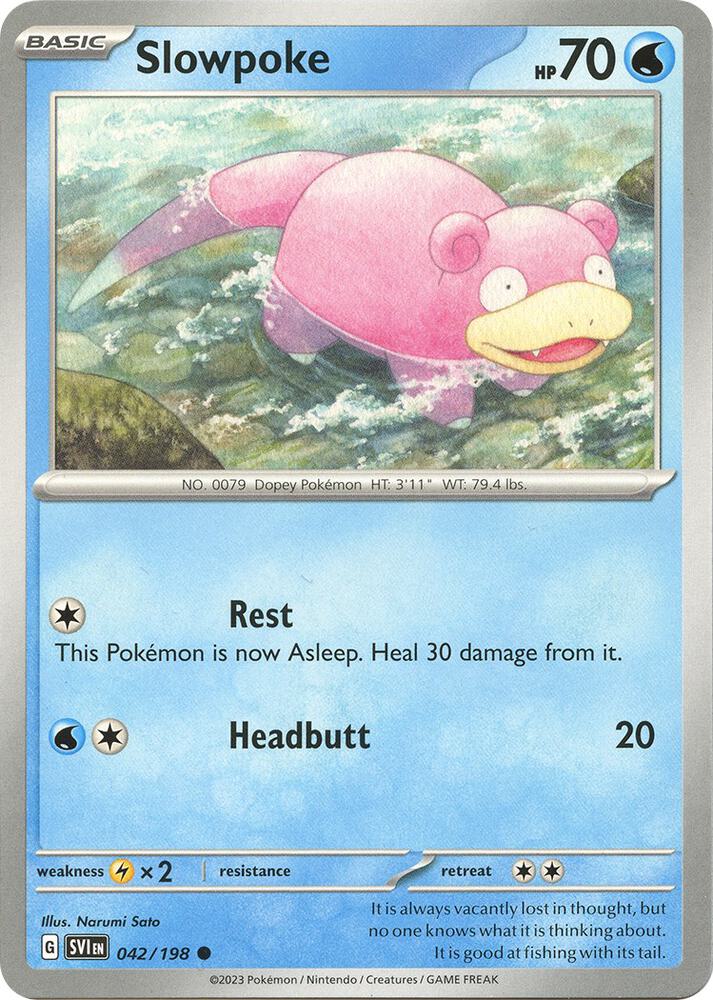 Slowpoke - 042/198 card image