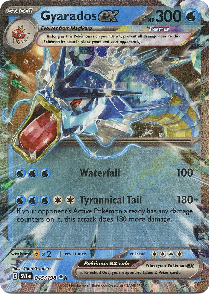 Gyarados ex - 045/198 card image