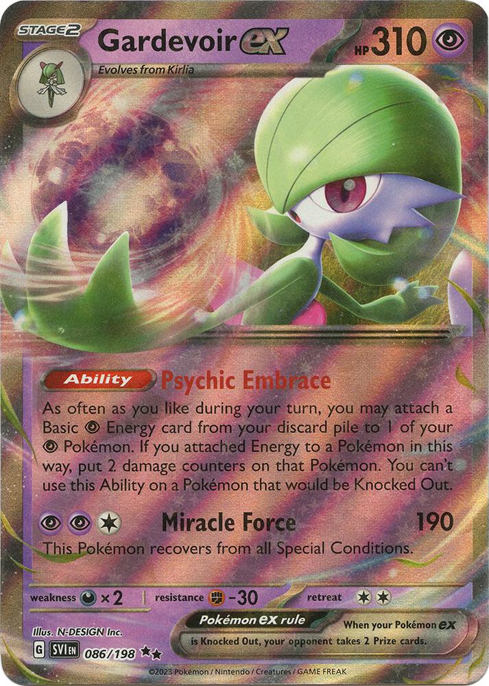 Gardevoir ex - 086/198 card image