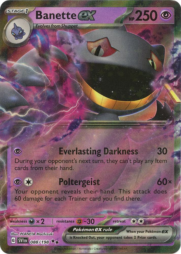 Banette ex - 088/198 card image
