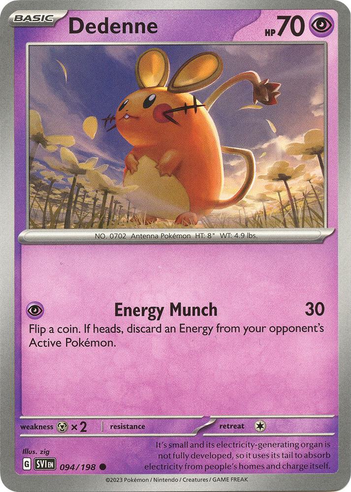 Dedenne - 094/198 card image