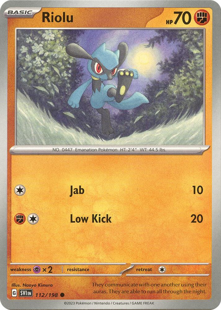 Riolu - 112/198 card image