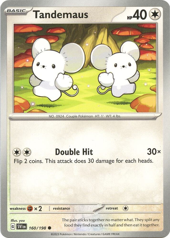 Tandemaus - 160/198 card image