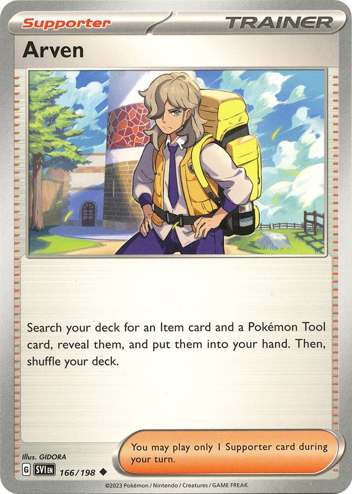 Arven - 166/198 card image