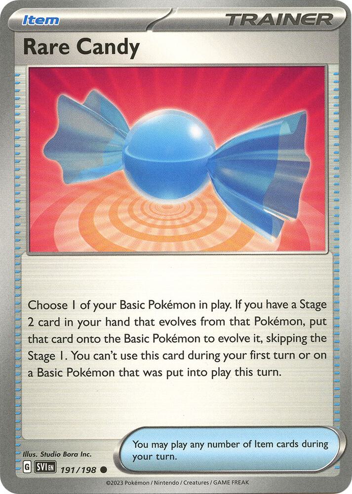 Rare Candy - 191/198 card image