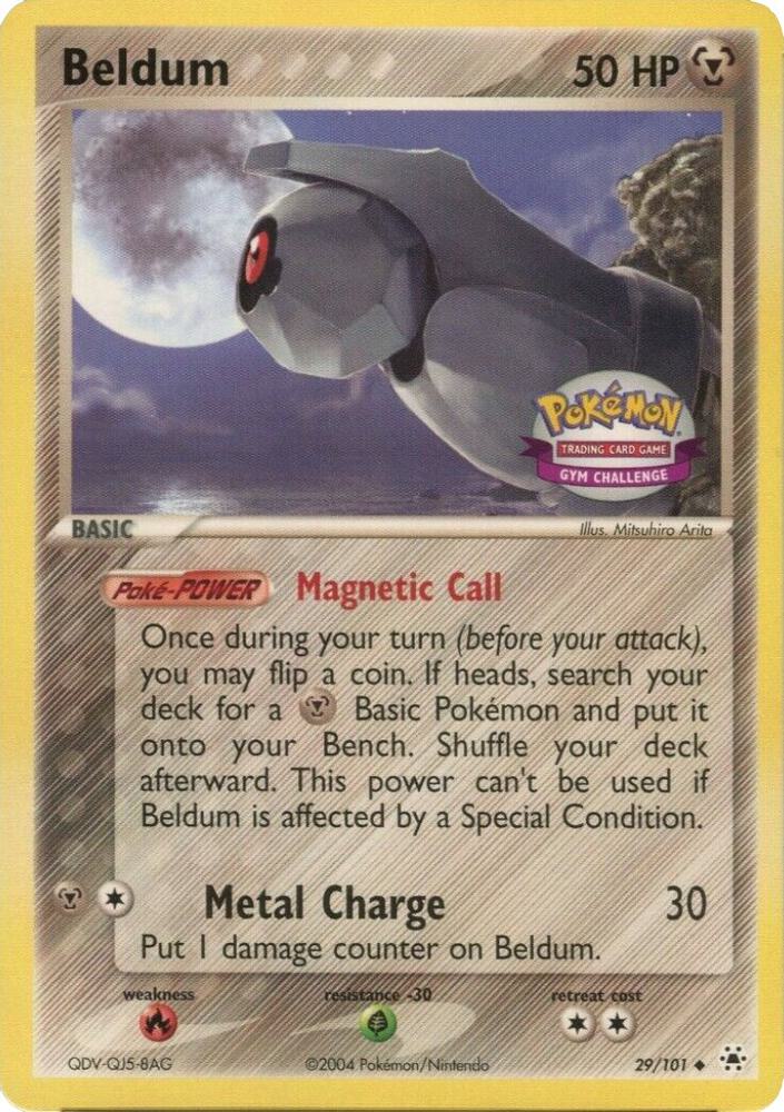 Beldum - 029/101 (Gym Challenge) card image