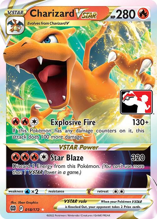 Charizard VSTAR - 018/172 card image