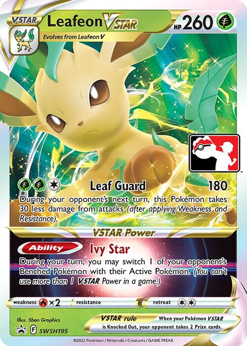 Leafeon VSTAR - SWSH195 card image