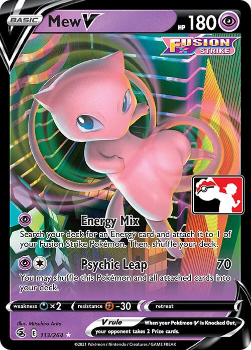 Mew V - 113/264 card image