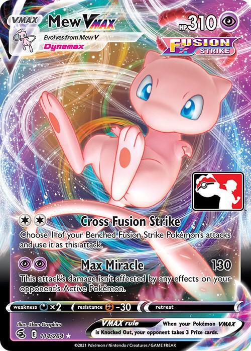 Mew VMAX - 114/264 card image