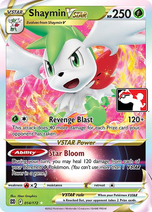 Shaymin VSTAR - 014/172 card image