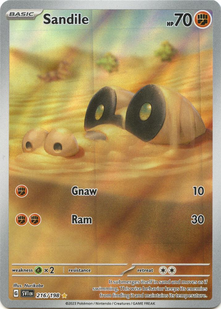 Sandile - 216/198 card image