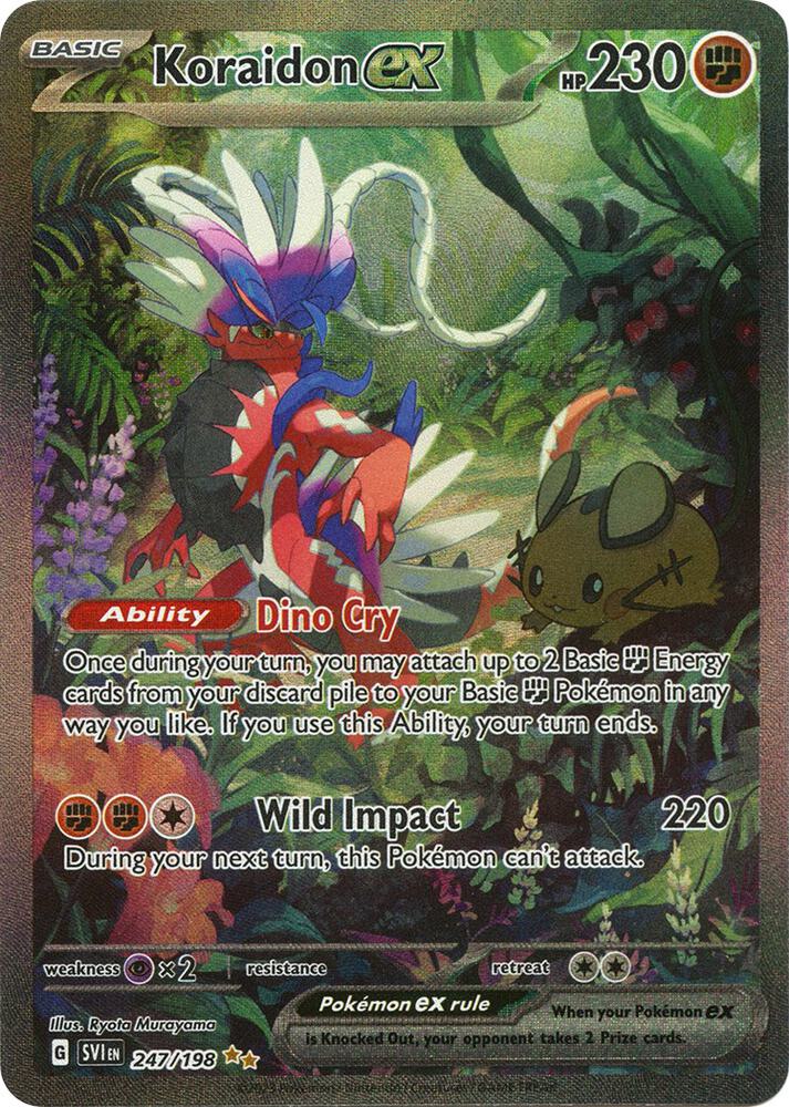 Koraidon ex - 247/198 card image