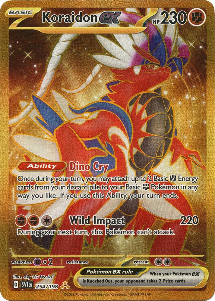 Koraidon ex - 254/198 card image