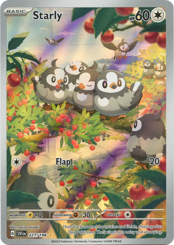 Starly - 221/198 card image