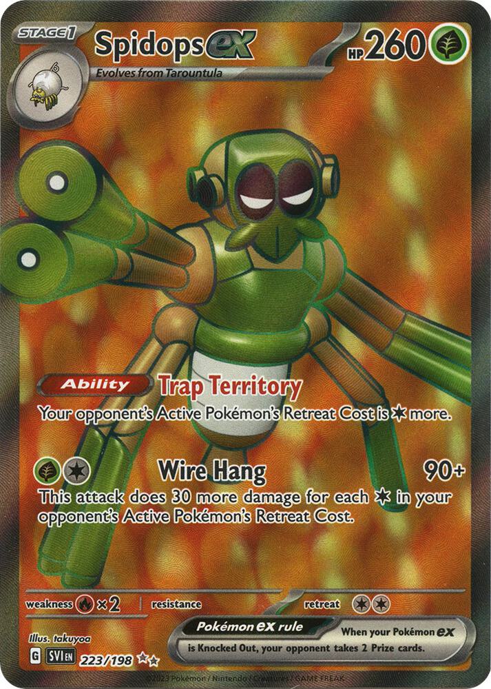 Spidops ex - 223/198 card image