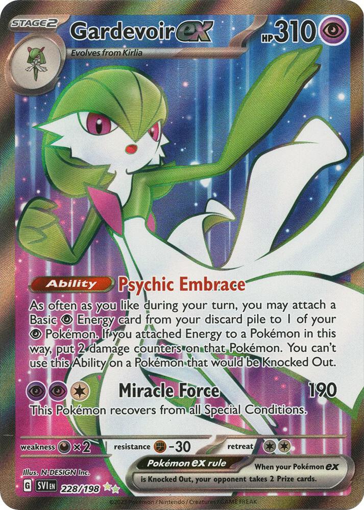 Gardevoir ex - 228/198 card image