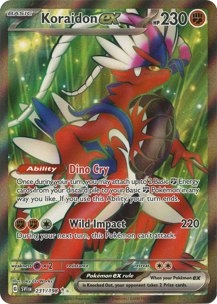 Koraidon ex - 231/198 card image