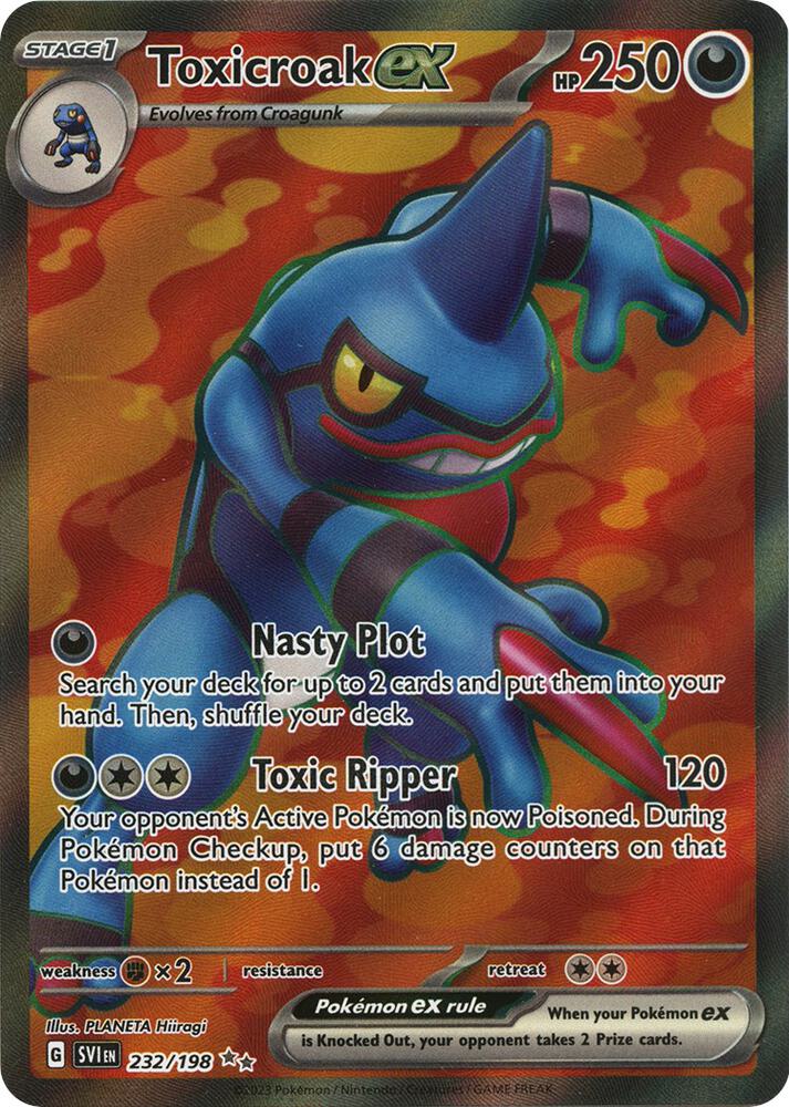 Toxicroak ex - 232/198 card image