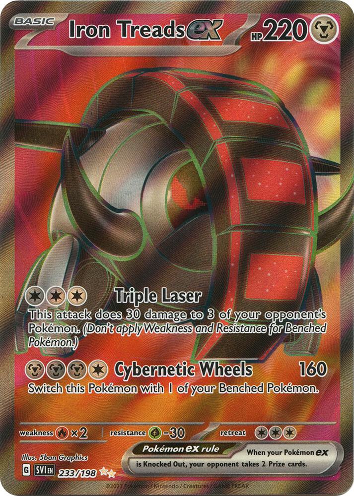 Iron Treads ex - 233/198 card image