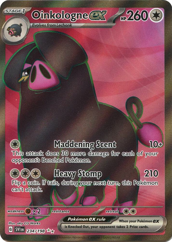 Oinkologne ex - 234/198 card image