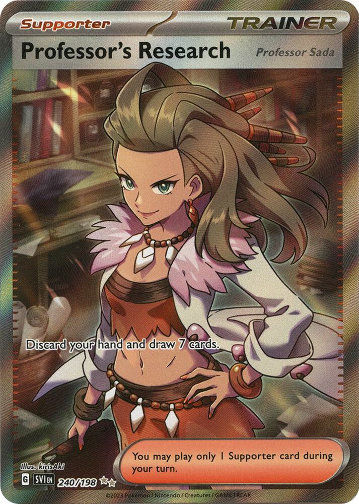 Professor's Research [Professor Sada] - 240/198 card image