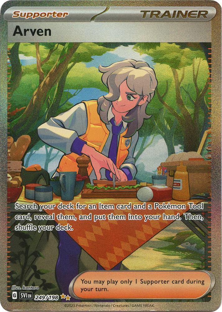 Arven - 249/198 card image