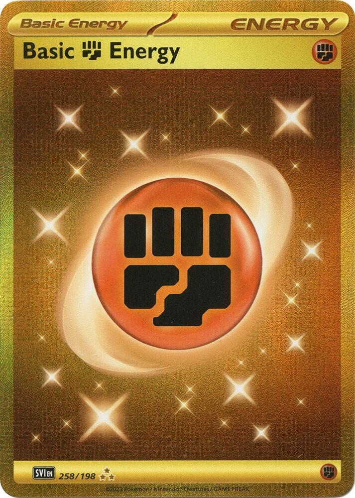 Basic Fighting Energy - 258/198 card image
