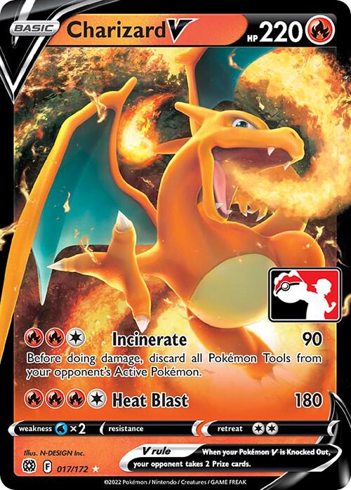 Charizard V - 017/172 card image