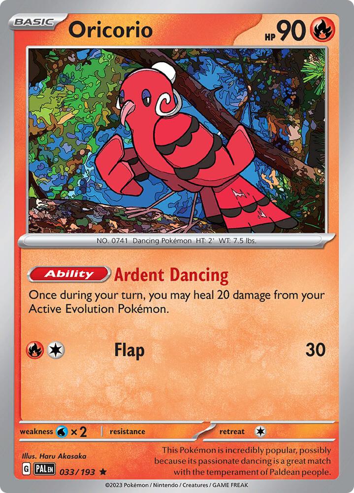 Oricorio card image
