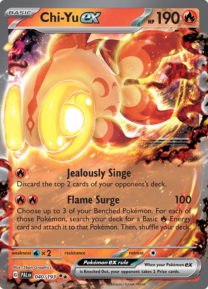 Chi-Yu ex - 040/193 card image