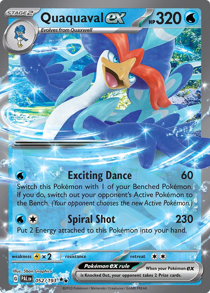 Quaquaval ex - 052/193 card image
