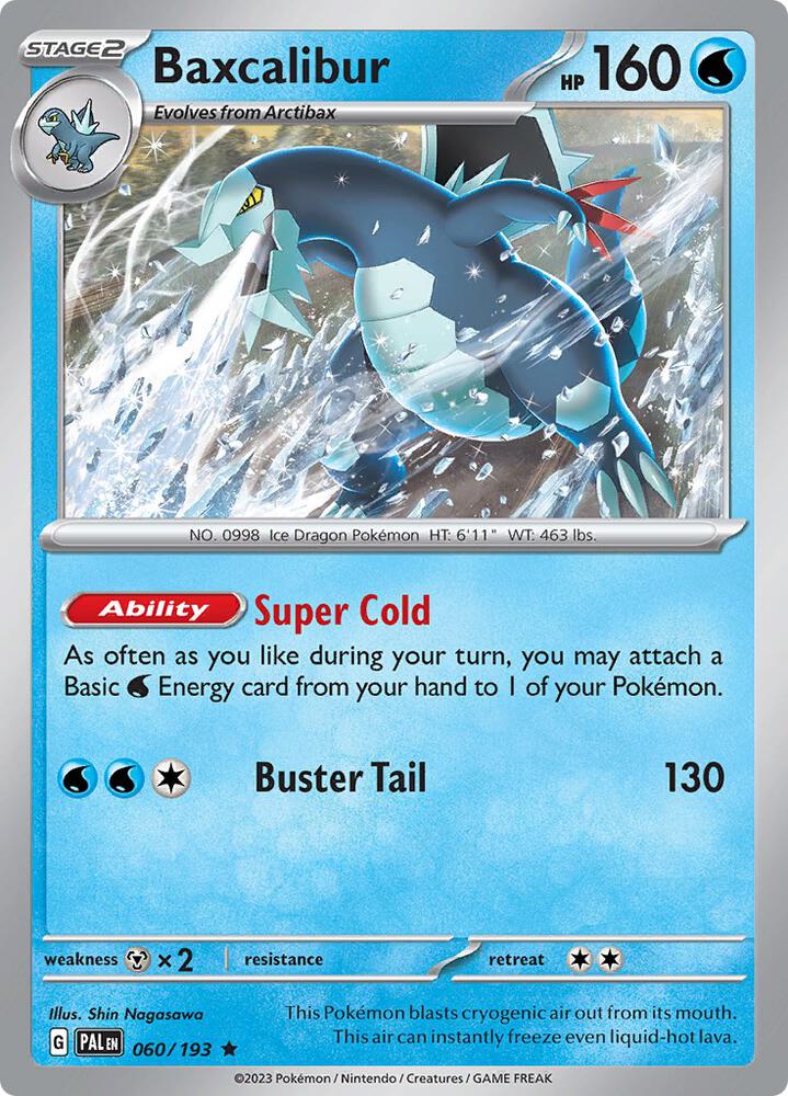 Baxcalibur - 060/193 card image