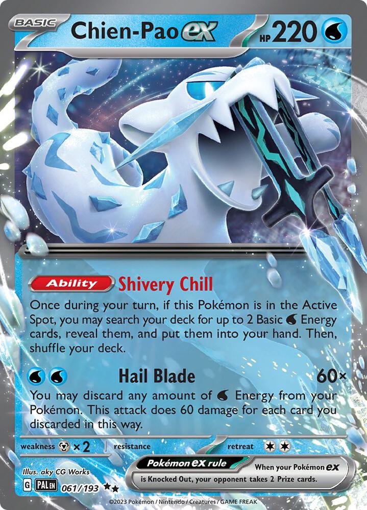 Chien-Pao ex - 061/193 card image