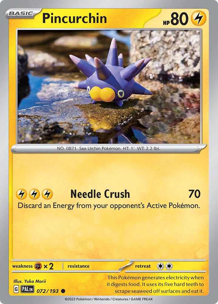 Pincurchin - 072/193 card image