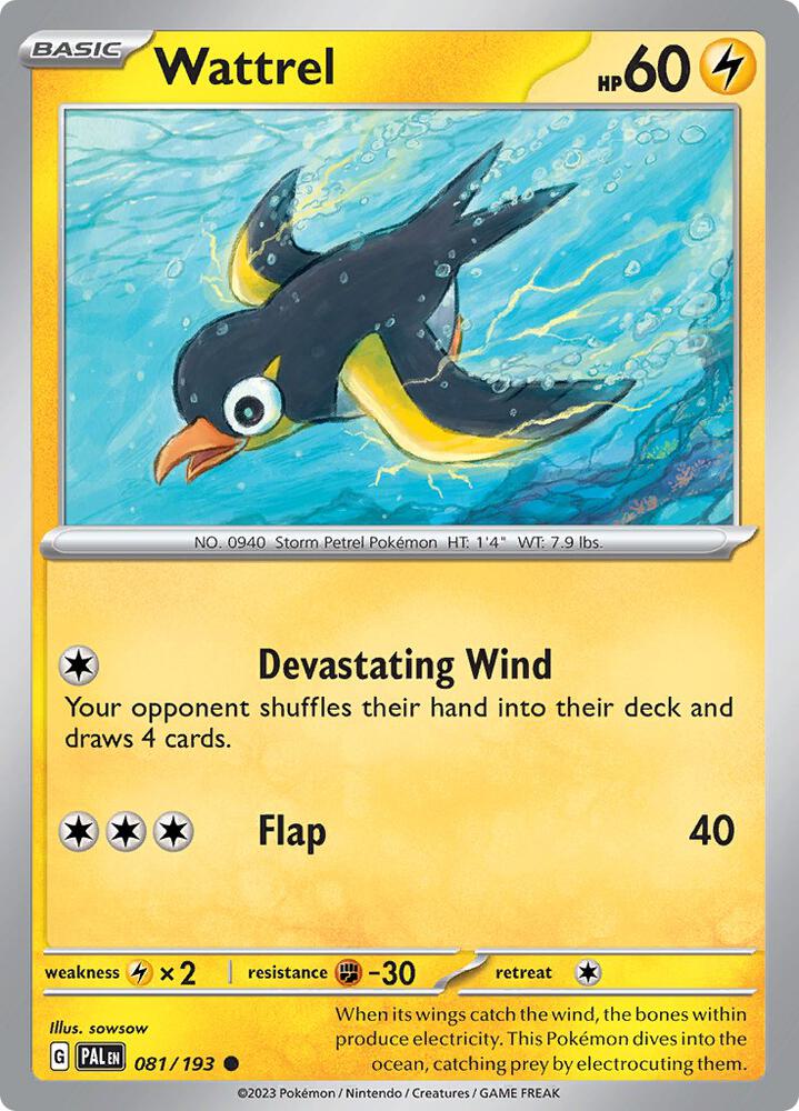 Wattrel - 081/193 card image