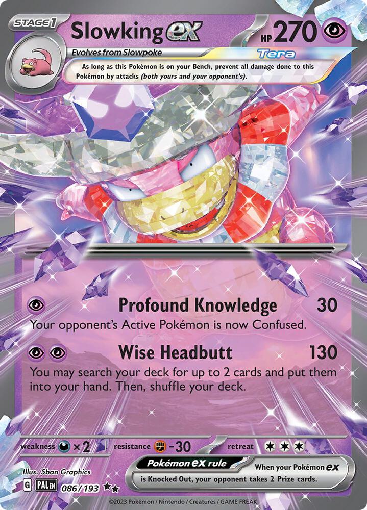 Slowking ex - 086/193 card image