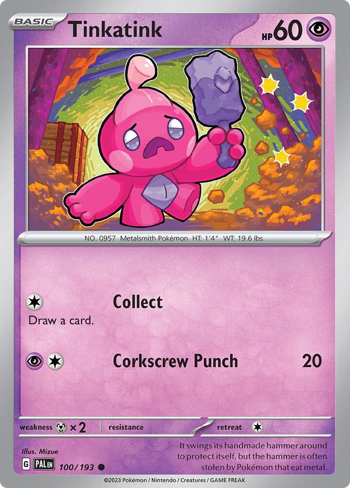 Tinkatink - 100/193 card image