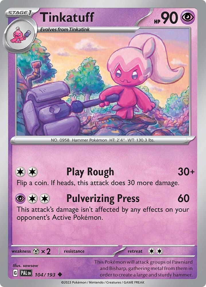 Tinkatuff - 104/193 card image