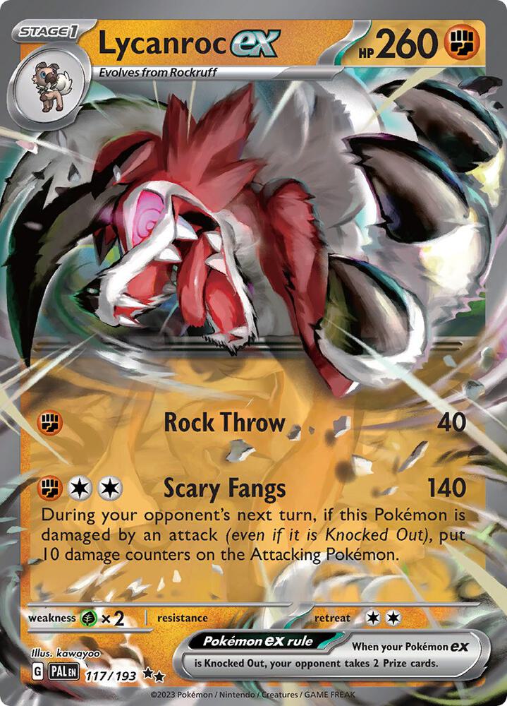 Lycanroc ex card image