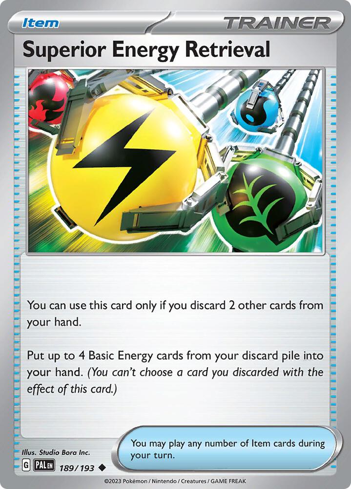 Superior Energy Retrieval - 189/193 card image