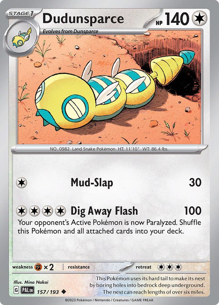 Dudunsparce card image