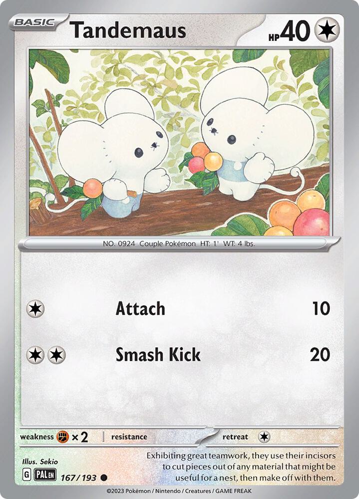 Tandemaus - 167/193 card image