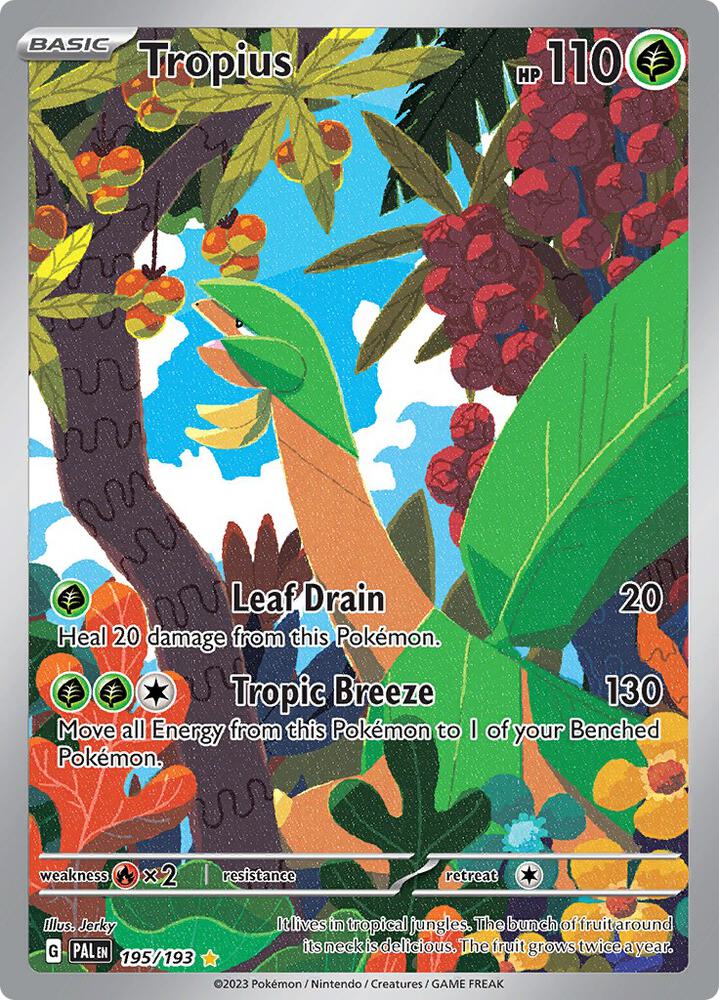 Tropius - 195/193 card image