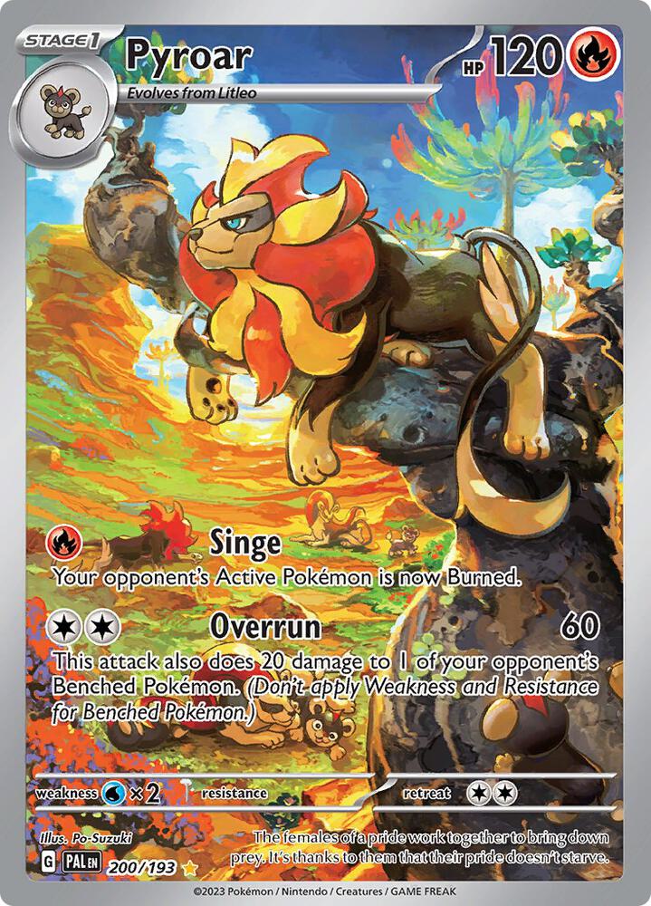 Pyroar - 200/193 card image
