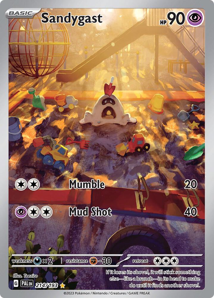 Sandygast - 214/193 card image