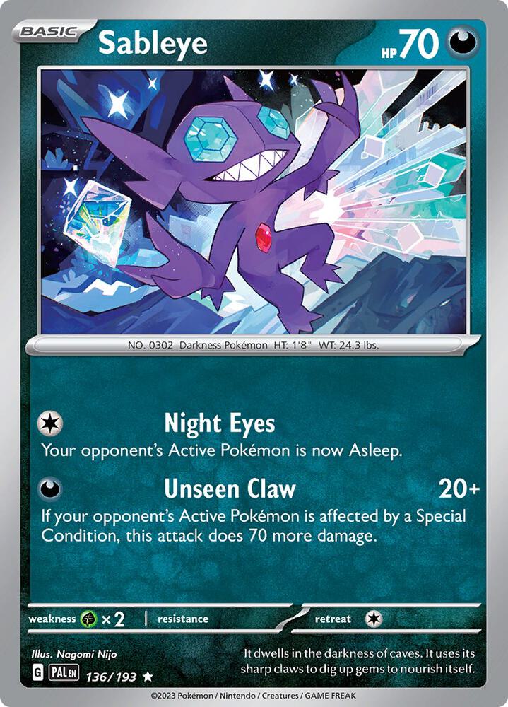 Sableye card image